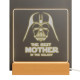 The best mother in the galaxy - LED lampička s gravírováním