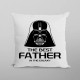 The best father in the galaxy - polštář s potiskem