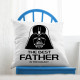 The best father in the galaxy - polštář s potiskem