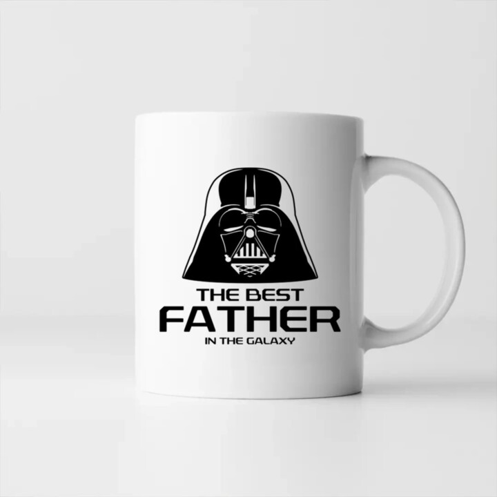 The best father in the galaxy - hrnek s potiskem
