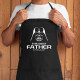 The best father in the galaxy - zástěra s potiskem