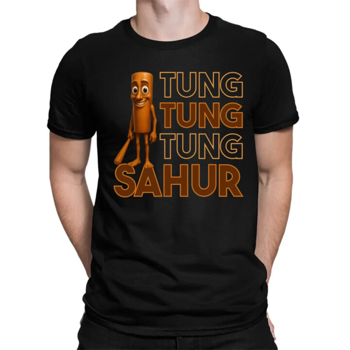 Tung tung tung sahur  - pánské tričko s potiskem