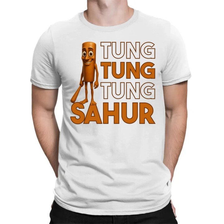 Tung tung tung sahur  - pánské tričko s potiskem