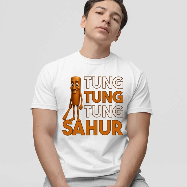Tung tung tung sahur  - pánské tričko s potiskem
