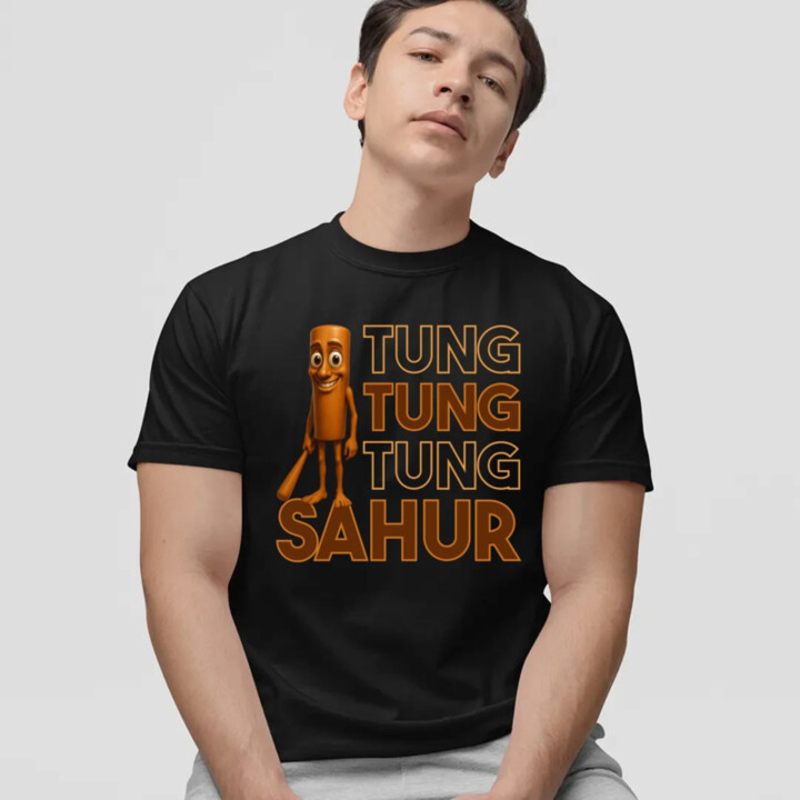 Tung tung tung sahur  - pánské tričko s potiskem