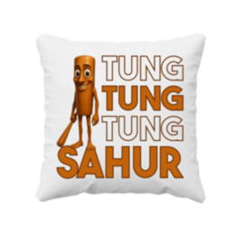 Tung tung tung sahur  - polštář s potiskem
