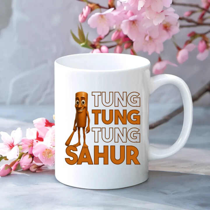 Tung tung tung sahur  - hrnek s potiskem