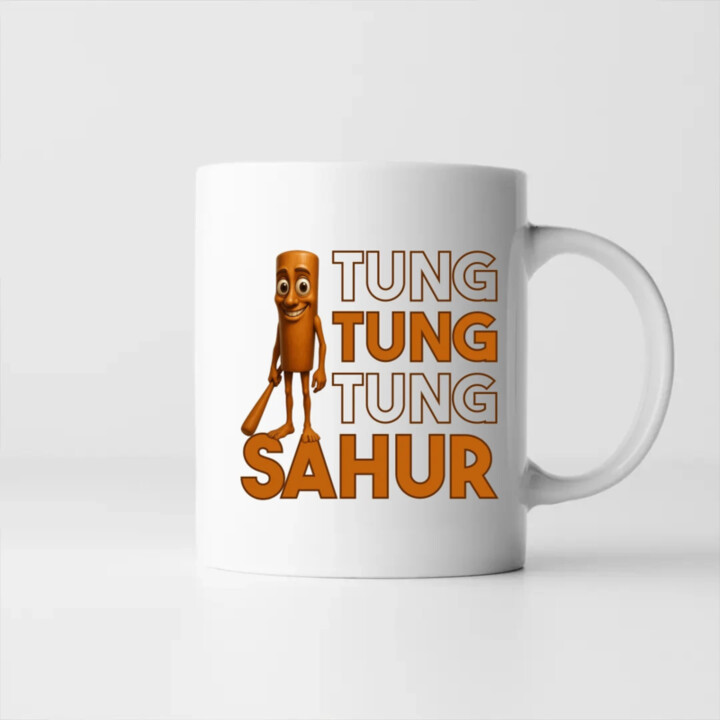 Tung tung tung sahur  - hrnek s potiskem