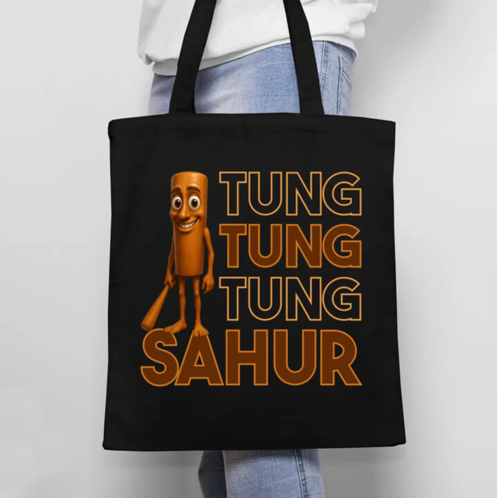 Tung tung tung sahur  - taška s potiskem