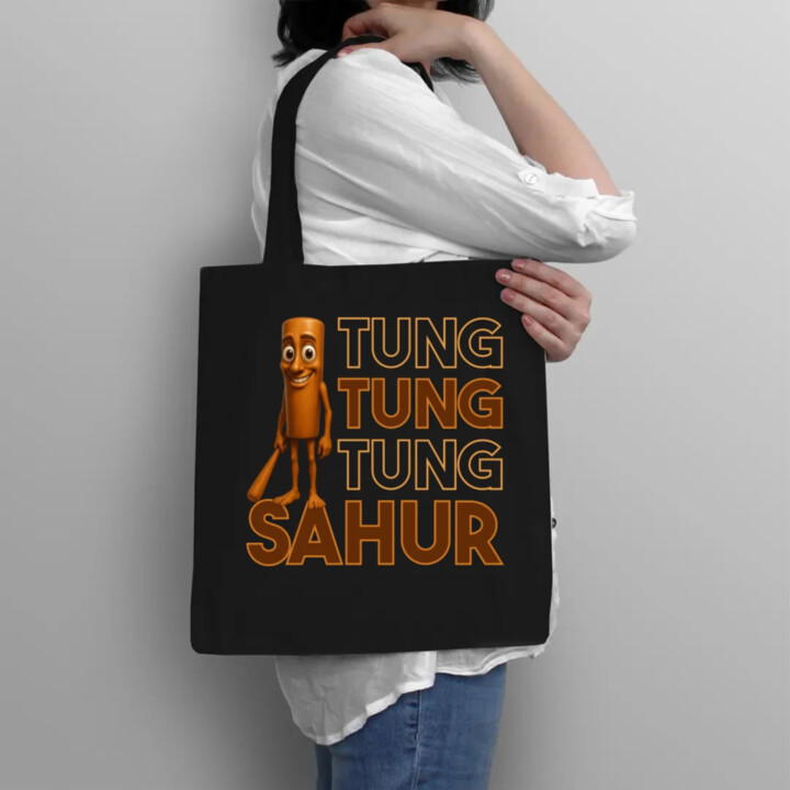 Tung tung tung sahur  - taška s potiskem