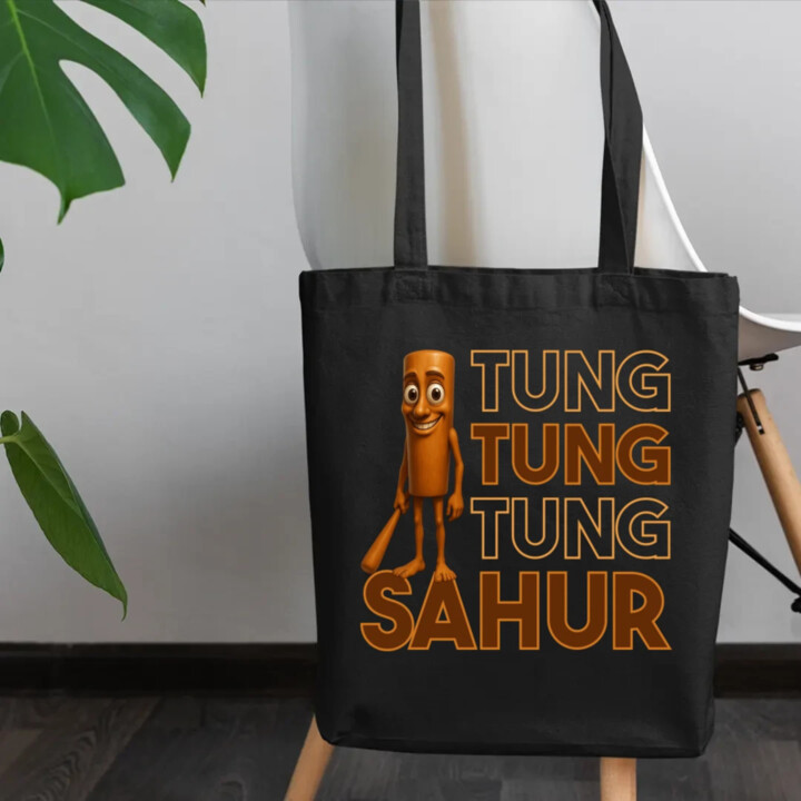 Tung tung tung sahur  - taška s potiskem