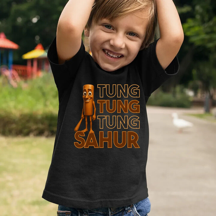 Tung tung tung sahur  - dětské tričko s potiskem