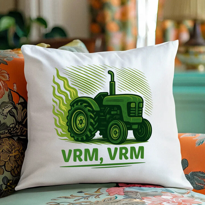 vrm, vrm - polštář s potiskem