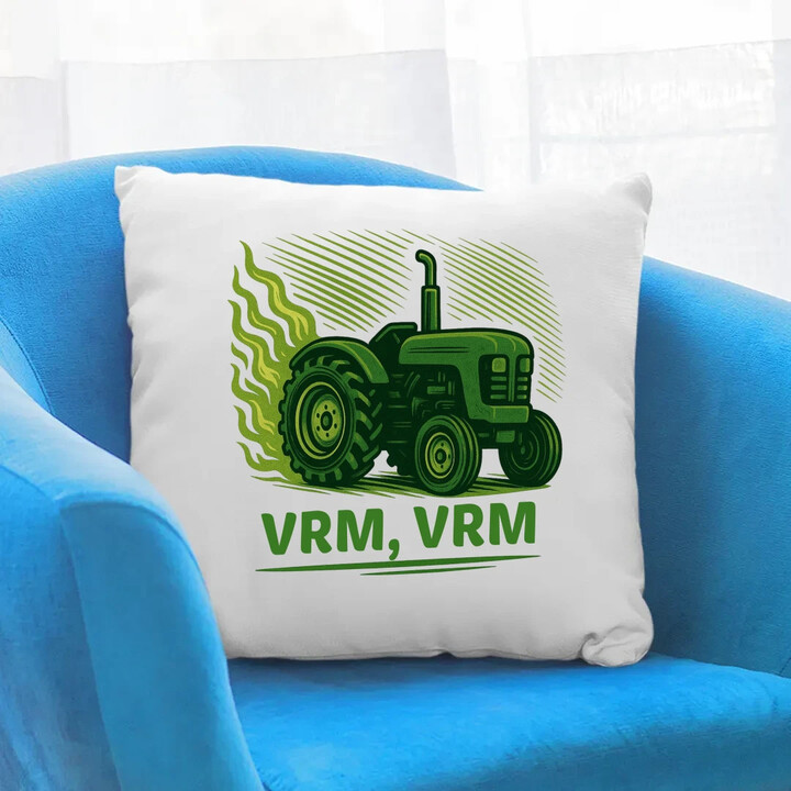vrm, vrm - polštář s potiskem