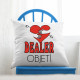 Dealer objetí - polštář s potiskem