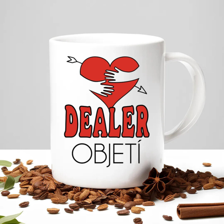 Dealer objetí - hrnek s potiskem