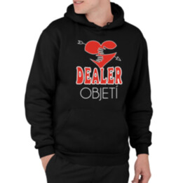 Dealer objetí - pánská mikina s potiskem