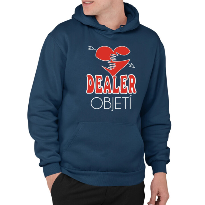 Dealer objetí - pánská mikina s potiskem