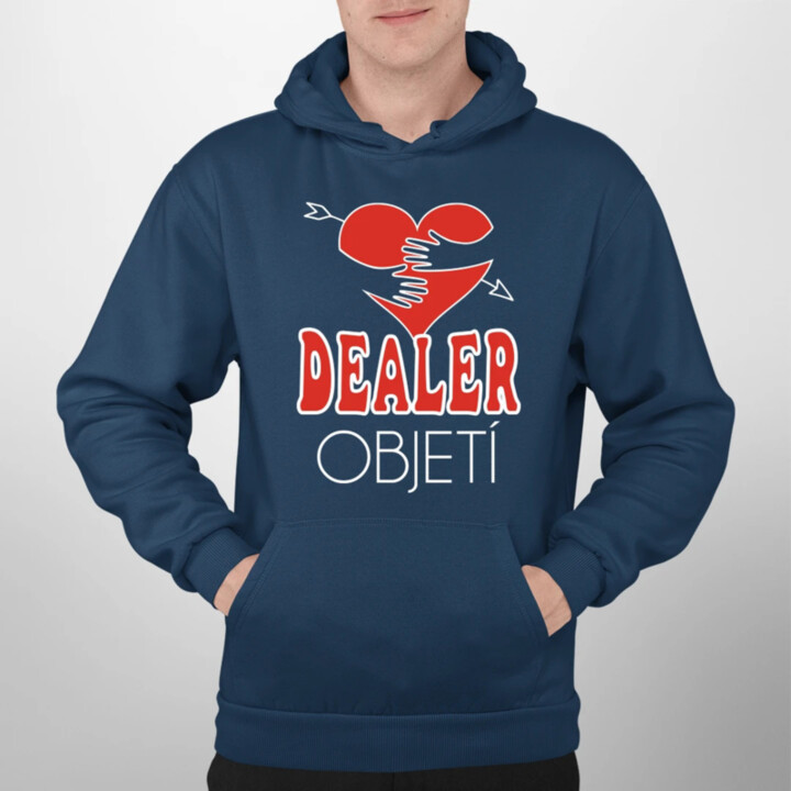 Dealer objetí - pánská mikina s potiskem