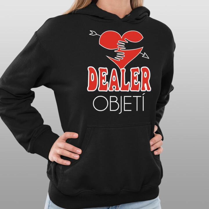 Dealer objetí - dámská mikina s potiskem