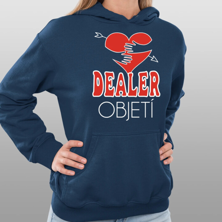 Dealer objetí - dámská mikina s potiskem