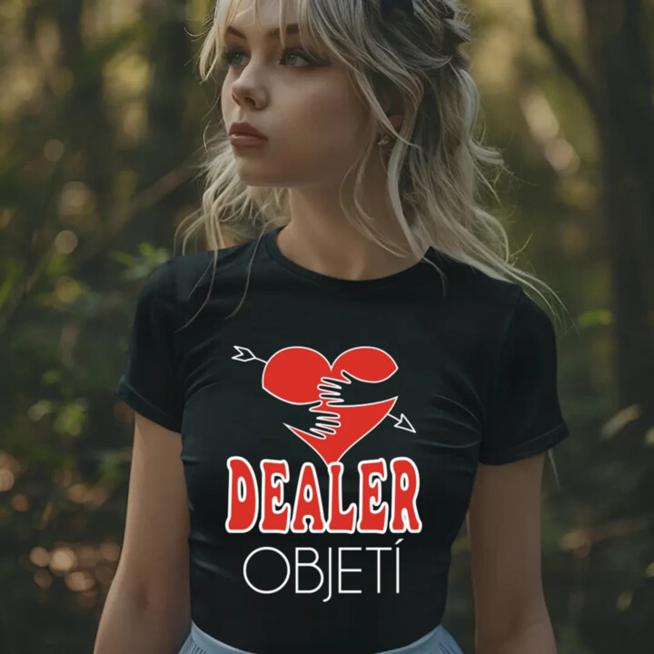 Dealer objetí  - dámské tričko s potiskem