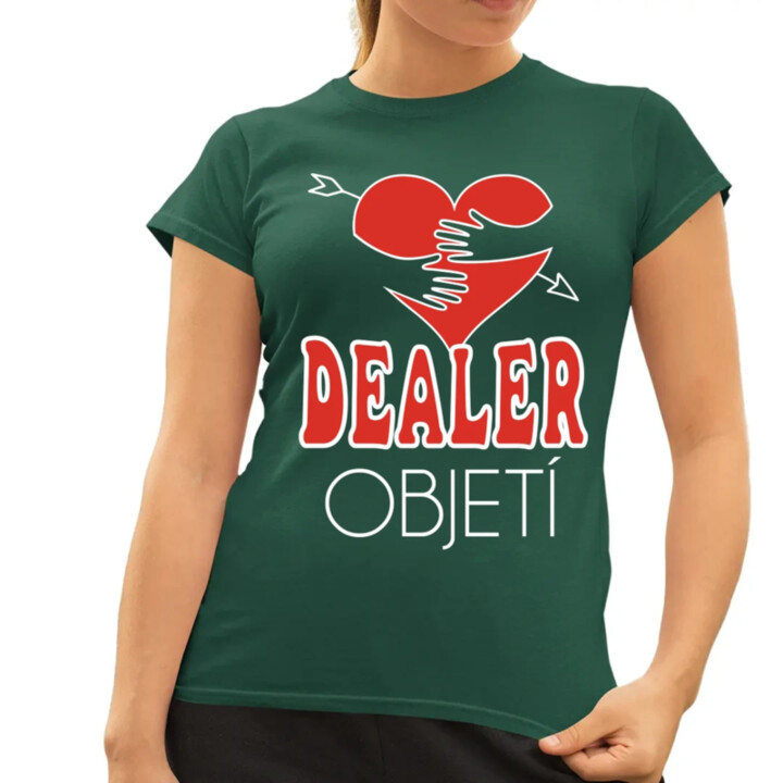 Dealer objetí  - dámské tričko s potiskem
