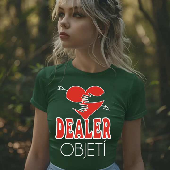 Dealer objetí  - dámské tričko s potiskem