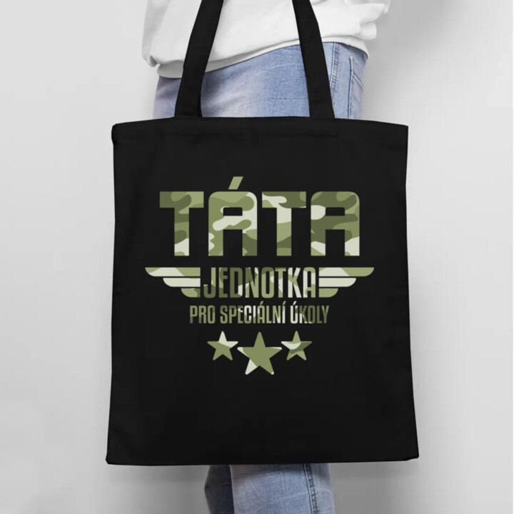 Táta - jednotka pro speciální úkoly - taška s potiskem