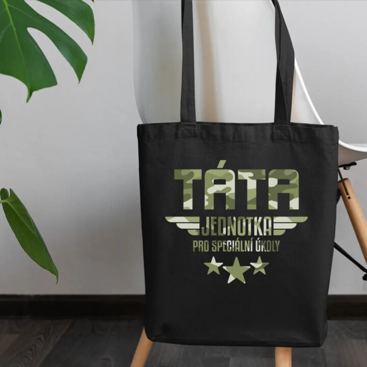 Táta - jednotka pro speciální úkoly - taška s potiskem