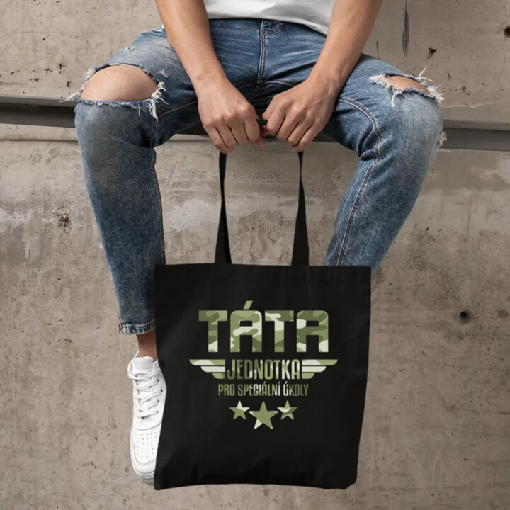 Táta - jednotka pro speciální úkoly - taška s potiskem