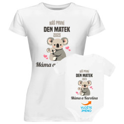 Komplet pro mámu a dítě - Náš první den matek v2 - personalizovaný produkt