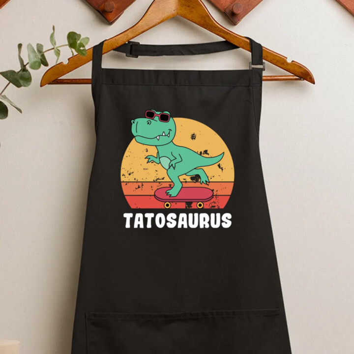 Tatosaurus - zástěra s potiskem