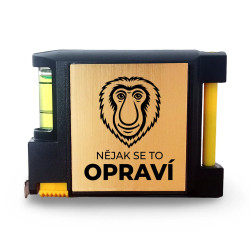 Nějak se to opraví - svinovací metr s gravírováním