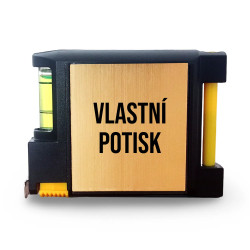 Svinovací metr s gravírováním - produkt s vlastním potiskem