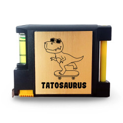 Tatosaurus - svinovací metr s gravírováním