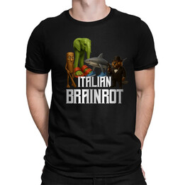 Italian Brainrot - pánské tričko s potiskem