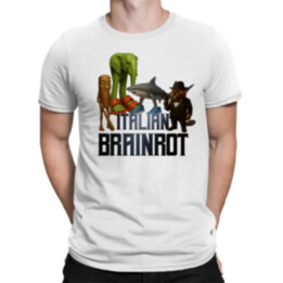 Italian Brainrot - pánské tričko s potiskem