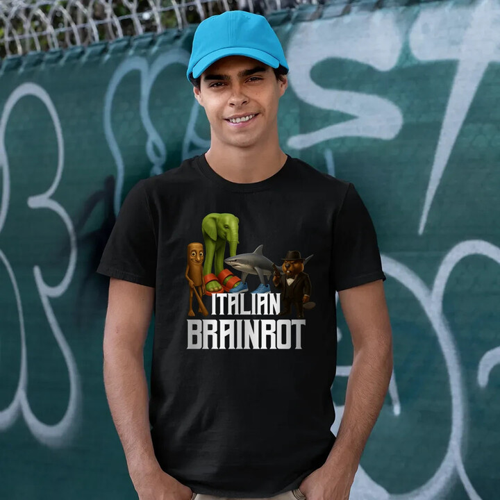 Italian Brainrot - pánské tričko s potiskem