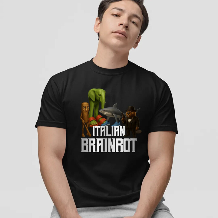 Italian Brainrot - pánské tričko s potiskem
