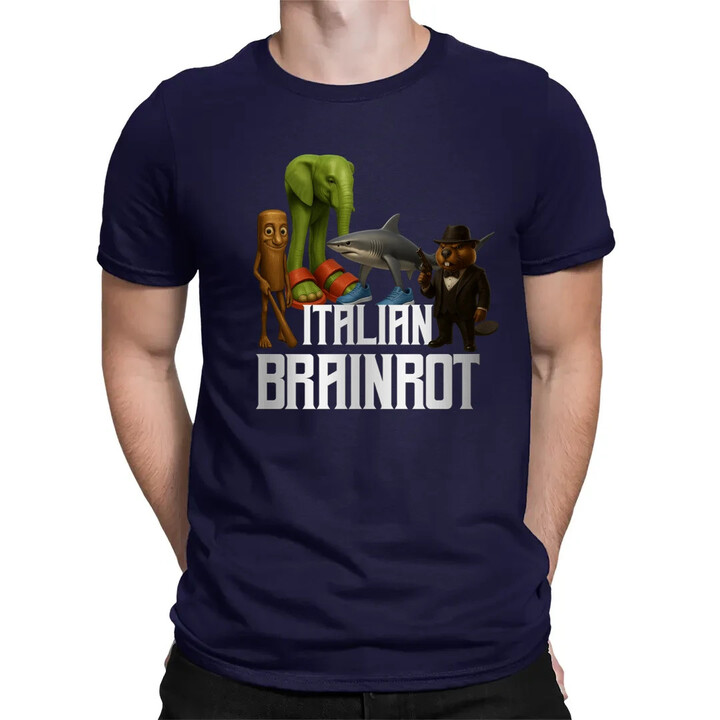 Italian Brainrot - pánské tričko s potiskem