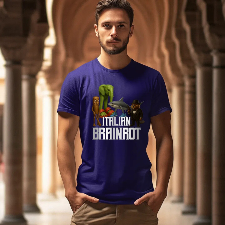 Italian Brainrot - pánské tričko s potiskem