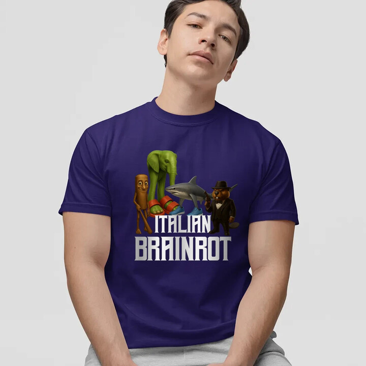Italian Brainrot - pánské tričko s potiskem