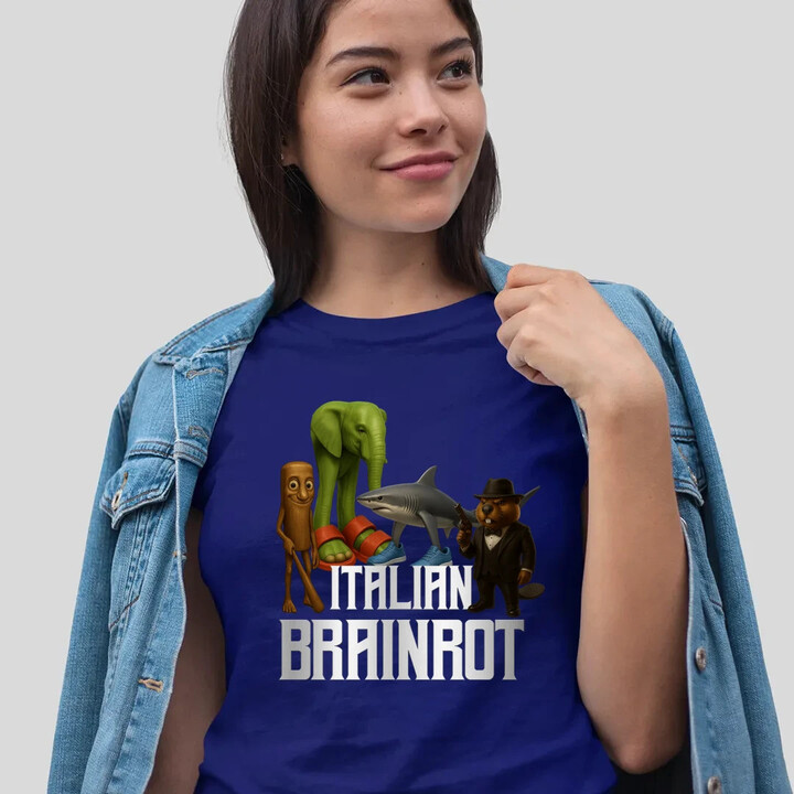Italian Brainrot  - dámské tričko s potiskem