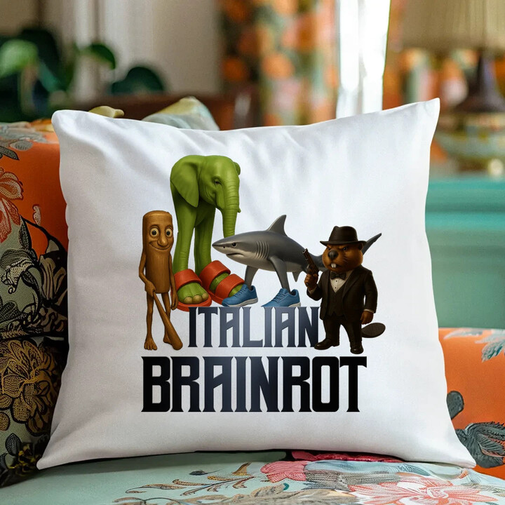 Italian Brainrot - polštář s potiskem