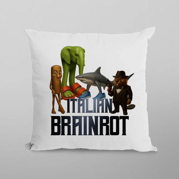 Italian Brainrot - polštář s potiskem