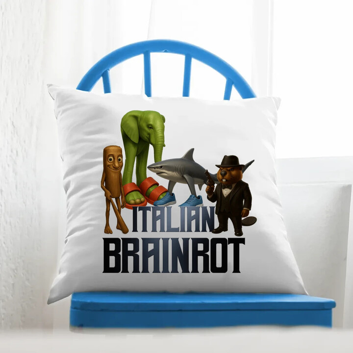 Italian Brainrot - polštář s potiskem