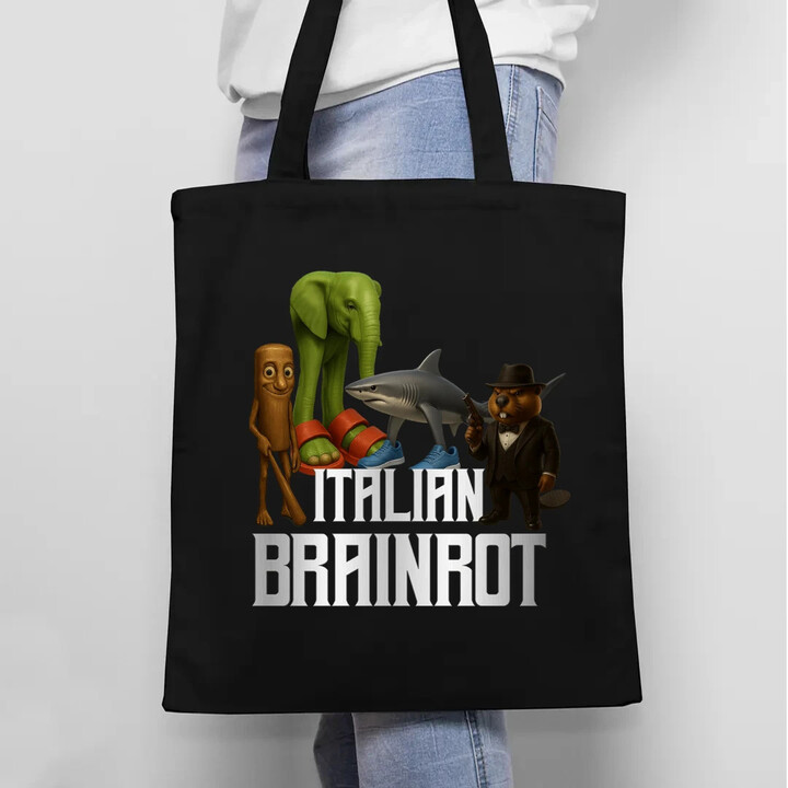 Italian Brainrot - taška s potiskem