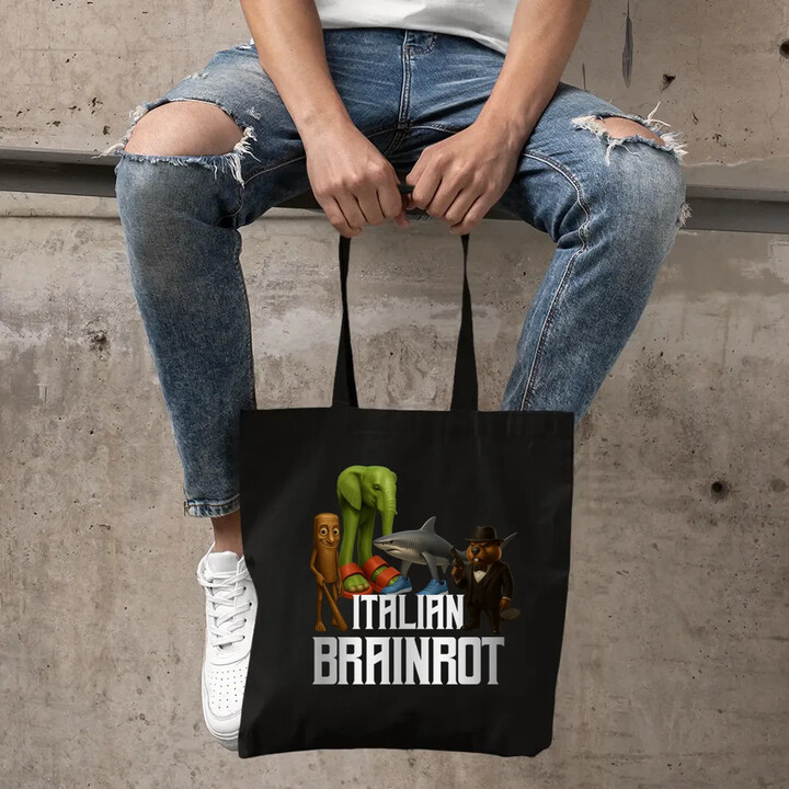 Italian Brainrot - taška s potiskem