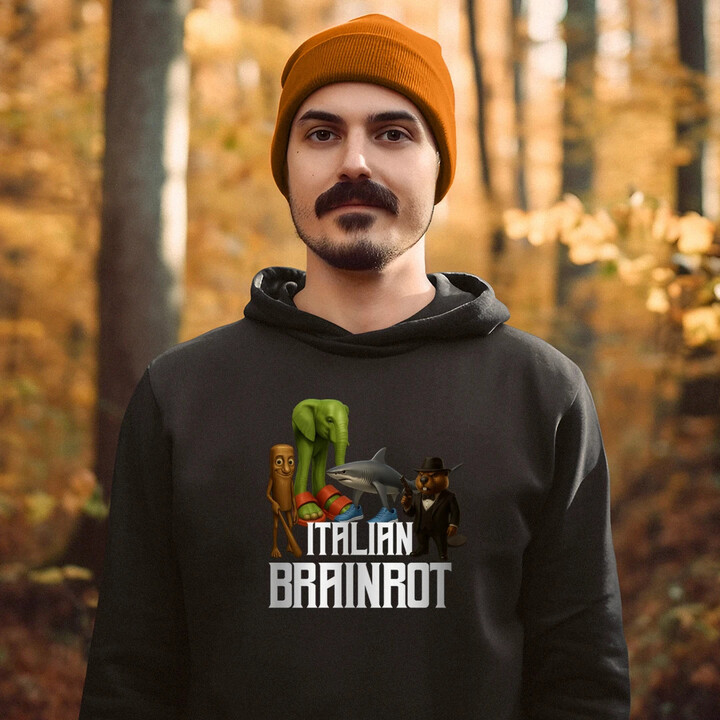 Italian Brainrot - pánská mikina s potiskem